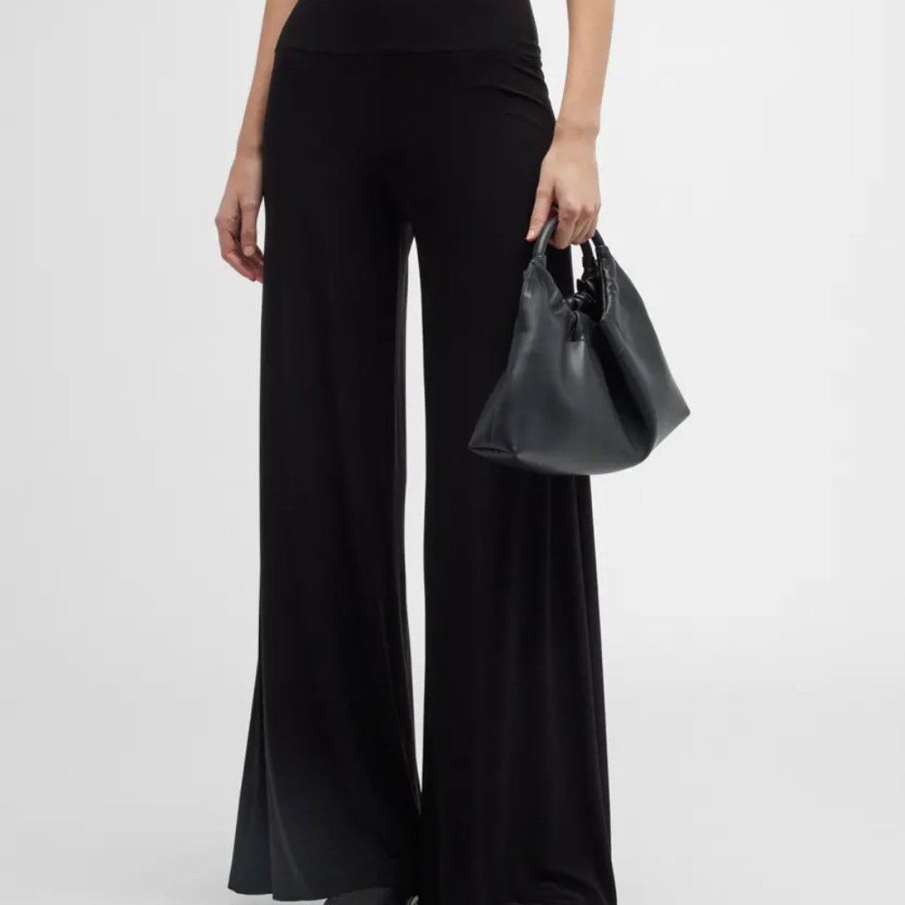 Viral Norma Kamali Wide Leg Elephant Pants sz XL